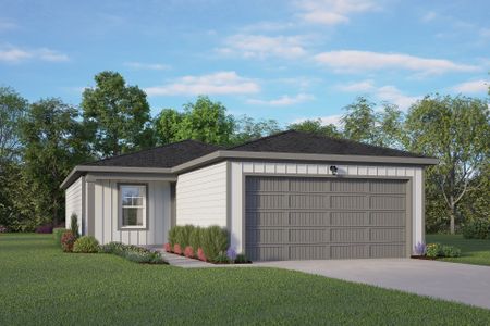 New construction Single-Family house 8518 Partida, San Antonio, TX 78222 plan The Comal A - image