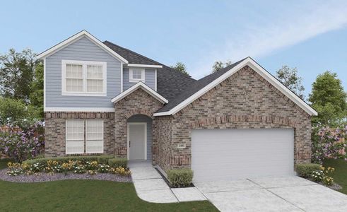 New construction Single-Family house 21722 Bluestem Fields Dr, Waller, TX 77484 plan Southfork - image