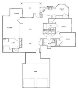 New construction Condo house 301 Flowering Peach Ct, Charleston, SC 29414 plan The Huger - image