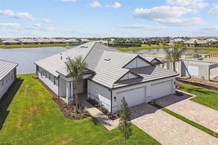 New construction Single-Family house 18071 Cherished Lp, Lakewood Ranch, FL 34211 plan Topaz - Villas - image