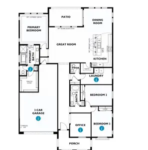 New construction Single-Family house 10332 E Utah Ave, Mesa, AZ 85212 Plan 5012 Elevation F- photo 1 1