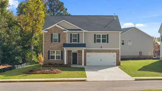 New construction Single-Family house 87 Weymouth Dr, Locust Grove, GA 30248 plan Halton - image