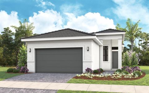 New construction Single-Family house 7950 Sw Andrea Wy, Port St. Lucie, FL 34987 - image
