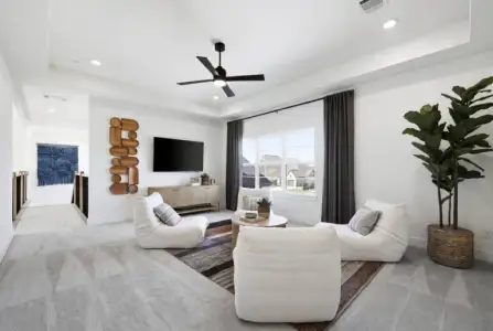 New construction Single-Family house 1412 Hidden Cove Dr, Lakewood Village, TX 75068 plan Miles - image 14