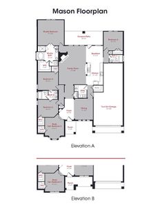 New construction Single-Family house 18304 Alana Nell Ct, Willis, TX 77378 plan Mason - image 2