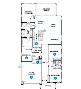 New construction Single-Family house 7962 W Griswold Rd, Peoria, AZ 85345 Plan 4014 Elevation A- photo 0