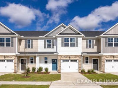 New construction Townhouse house 3841 Well Fleet Dr, Willow Spring, NC 27592 plan The Graham Exterior - image
