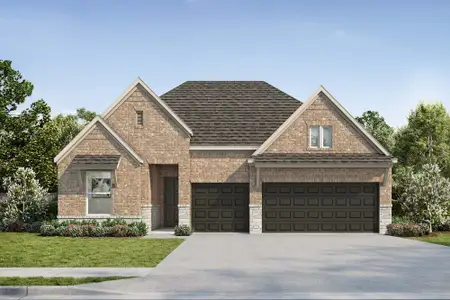 New construction Single-Family house 5311 Elegance Ct, Manvel, TX 77578 plan The Thistle - image