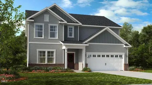 New construction Single-Family house 1185 Condor Junction Rd, Wendell, NC 27591 plan Ashford - image
