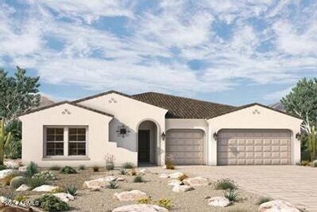 New construction Single-Family house 1048 W Ridge Road, Apache Junction, AZ 85120 The Reavis- photo 0