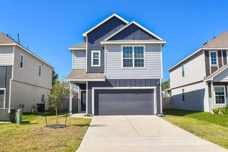 New construction Single-Family house 22015 Regal Heights Drive, Houston, TX 77073 Chestnut- photo 0