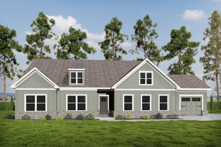 New construction Single-Family house 427 Michael Etchison Rd, Monroe, GA 30655 plan (GA) Ellen A.1 3 Side Entry - image