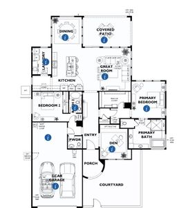 New construction Single-Family house 4448 Bucking Bronco Rd, Wickenburg, AZ 85390 plan Brasada Elevation F - image 5