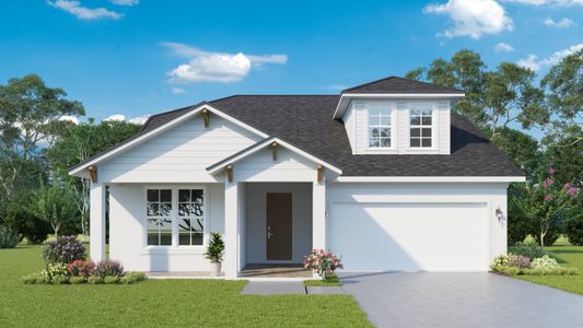 New construction Single-Family house 2437 Orange Harvest Place, Seffner, FL 33584 - photo 0