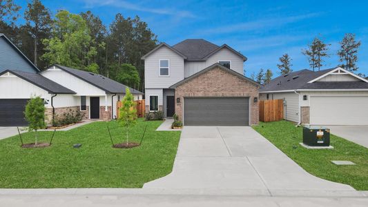 New construction Single-Family house 18724 Loom Dr, Montgomery, TX 77306 plan Holly - image