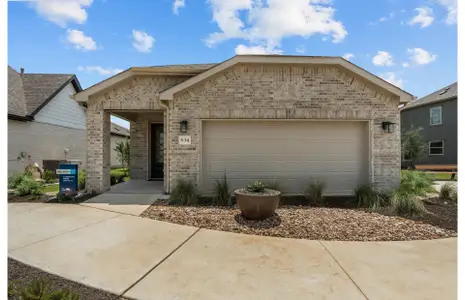 New construction Single-Family house 2263 Pinyon Dr, New Braunfels, TX 78132 plan Hallmark - image