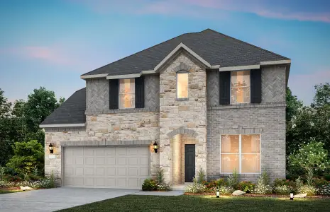 New construction Single-Family house 1500 Kadynce Ln, Anna, TX 75409 plan Wheeler - image
