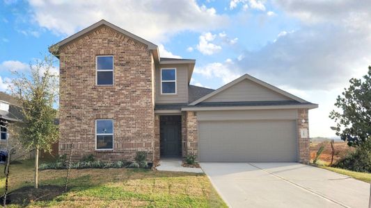 New construction Single-Family house 22007 Vernazza Bend Dr, Hockley, TX 77447 plan Midland - image