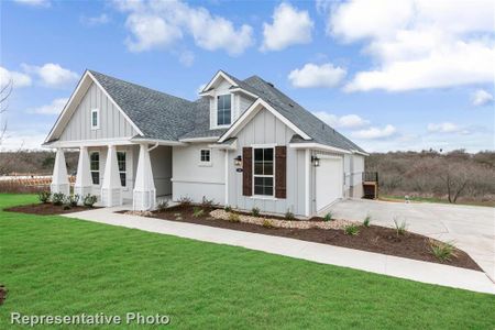 New construction Single-Family house 112 Booted Eagle Claw Cove, Cedar Creek, TX 78612 2251- photo 0