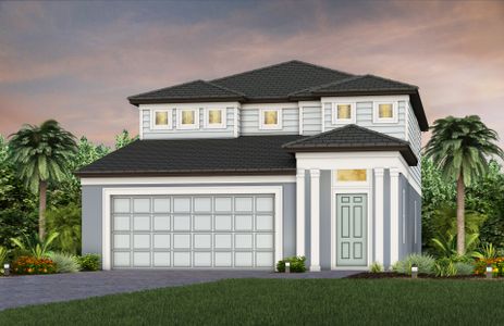 New construction Single-Family house 11350 Meadow River Wy, Parrish, FL 34219 plan Pinecrest - image
