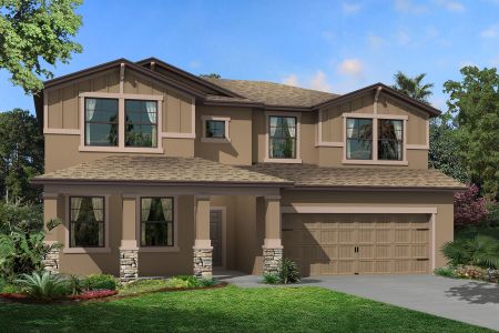 New construction Single-Family house 9444 Crescent Ray Drive, Wesley Chapel, FL 33545 Salinas- photo 0