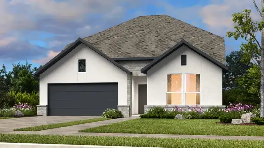 New construction Single-Family house 100 Anejo Bluff Ct, Georgetown, TX 78628 plan Sienna - image