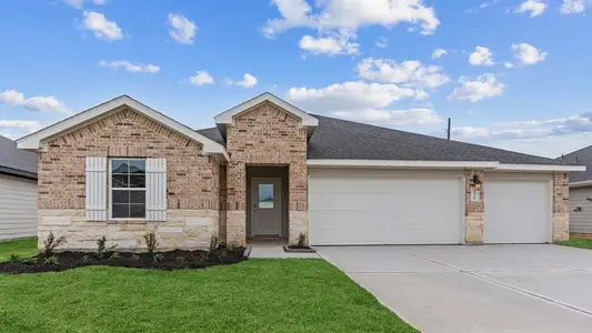 New construction Single-Family house 6115 Juniper Cv, Houston, TX 77469 MAVERICK- photo 0