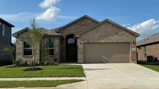 New construction Single-Family house 122 Plover Pl, Rhome, TX 76078 plan PORTALES - image