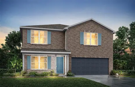 New construction Single-Family house 1624 Dwelling Pl, Godley, TX 76044 plan Roosevelt - image