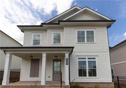 New construction Single-Family house 958 Howington Way, Buford, GA 30518 Charleston- photo 0