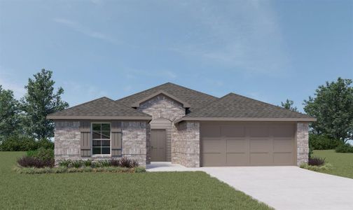 New construction Single-Family house 3827 Dodington Ash Dr, Fulshear, TX 77441 Huntsville - photo 0