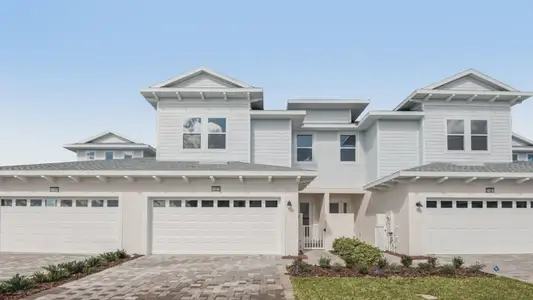 New construction Townhouse house 31844 Clover Fin Ct, Wesley Chapel, FL 33545 plan Abaco - image