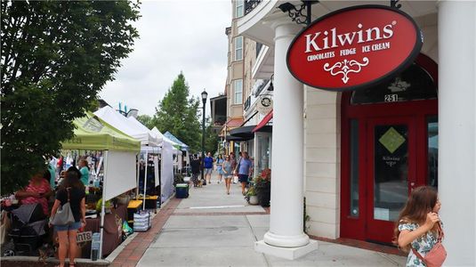 New construction Townhouse house 225 Midnight Oak Run, Unit 7, Alpharetta, GA 30004 plan The Childress - image