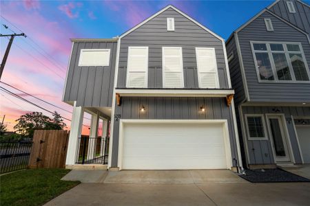 New construction Single-Family house 5229 Hillman St, Unit A, Houston, TX 77023 - image
