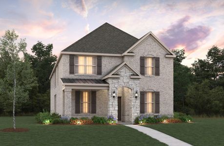 New construction Single-Family house 1420 Blue Agave Drive, Fort Worth, TX 76247 Whitney- photo 0