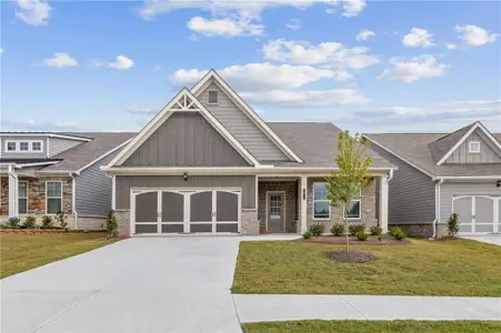 New construction Single-Family house 2514 Anhinga Dr, Loganville, GA 30052 plan Malibu - image