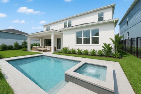 New construction Single-Family house 13758 Tybee Beach Ln, Orlando, FL 32827 null- photo 52 52