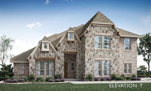 New construction Single-Family house 3609 Ridge Meadow Drive, Midlothian, TX 76065 Carolina IV Side Entry- photo 0