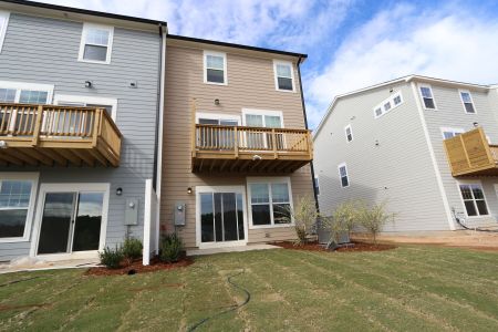 New construction Townhouse house 10046 Secluded Garden Dr, Apex, NC 27523 plan Buckingham - image