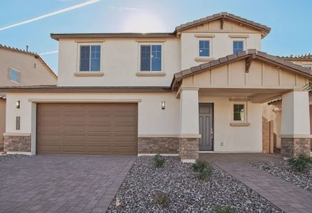 New construction Single-Family house 21485 E Timberline Rd, Queen Creek, AZ 85142 plan 3523 Elevation C - image