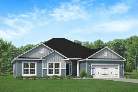 New construction Single-Family house Rosin Hill Rd, Newton Grove, NC 28366 plan 2700 - image