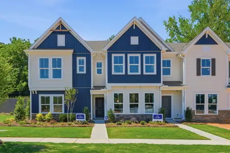 New construction Townhouse house 6551 Fire Lily Ln, Charlotte, NC 28216 plan The Nuthatch Vista - image