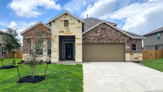 New construction Single-Family house 809 Town Creek Way, Cibolo, TX 78108 The Hondo- photo 0 0