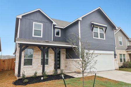 New construction Single-Family house 29435 Frontier Wy, San Antonio, TX 78260 plan The Cedar (4012) - image