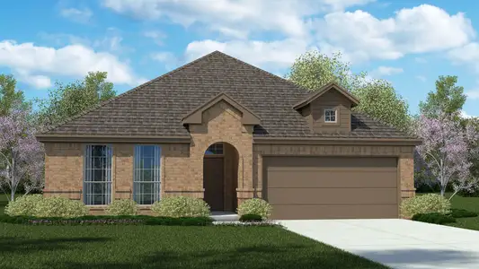 New construction Single-Family house 15129 Ram Rock Dr, Fort Worth, TX 76008 plan Crownpoint - image