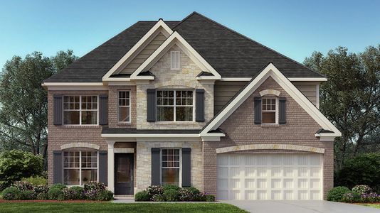New construction Single-Family house 5150 Thalley Creek Dr, Cumming, GA 30040 plan Westerly - image