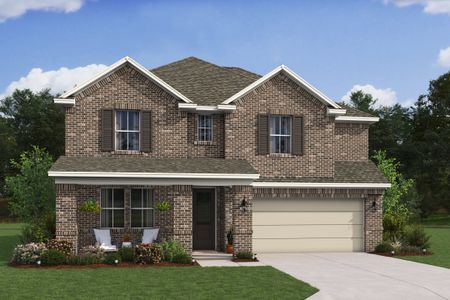 New construction Single-Family house 12007 Upper Meadows Ave, Mont Belvieu, TX 77535 plan Santa Fe - image