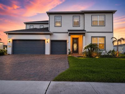 New construction Single-Family house 4330 Sunset Preserve Blvd, Orlando, FL 32820 plan Oakhurst - image