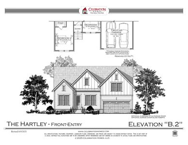 New construction Single-Family house 7416 Legends Wy, Murfreesboro, TN 37129 plan Hartley - image