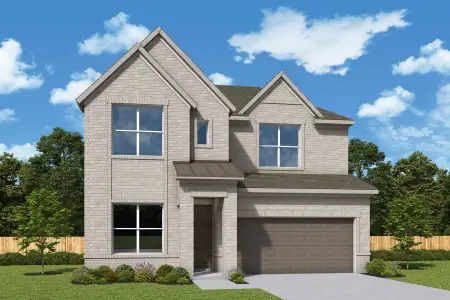 New construction Single-Family house 433 Hickory Arbor, Hutto, TX 78634 plan The Mansfield - image